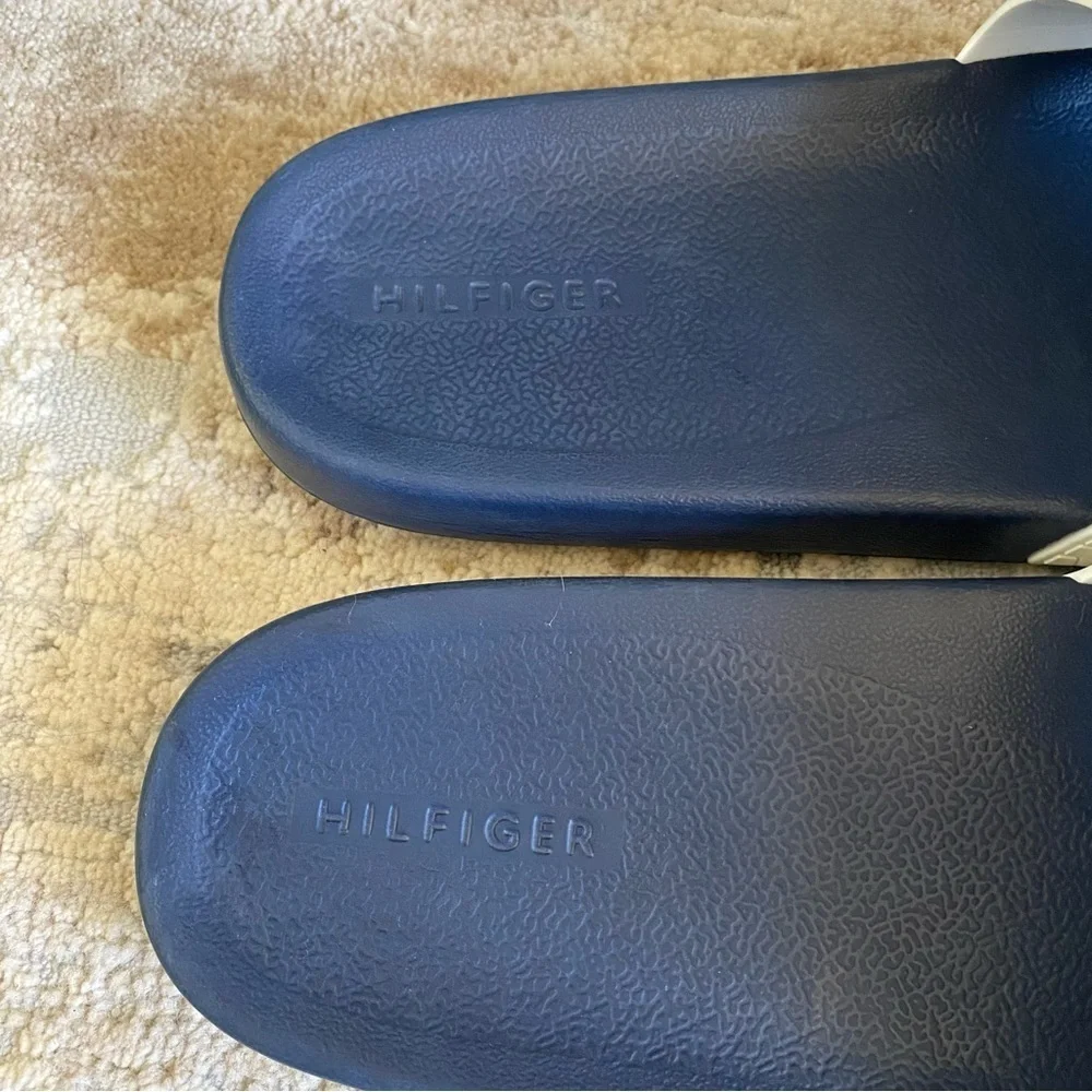Tommy Hilfiger Doly Slides Sandals Open Toe Logo Stripe: 11 M